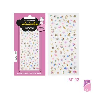 Coladinhos Nail Stickers Inocos Nr.12