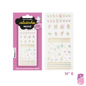 Coladinhos Nail Stickers Inocos Nr.6