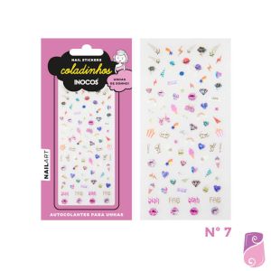 Coladinhos Nail Stickers Inocos Nr.7