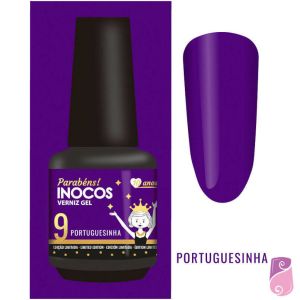 Verniz Gel Inocos 9 Portuguesinha 15ml