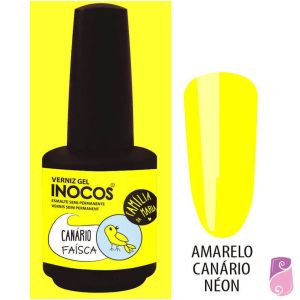 Verniz Gel Inocos Canário Faísca 15ml