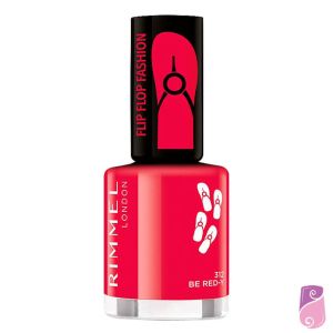 Verniz Rimmel London 60 Seconds #312 Be Red 8ml