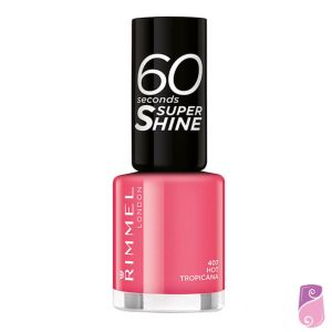 Verniz Rimmel London 60 Seconds #407 Hot Tropicana 8ml