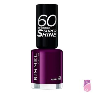 Verniz Rimmel London 60 Seconds #712 Berry Pop 8ml