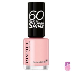 Verniz Rimmel London 60 Seconds #722 All Nails On Deck 8ml